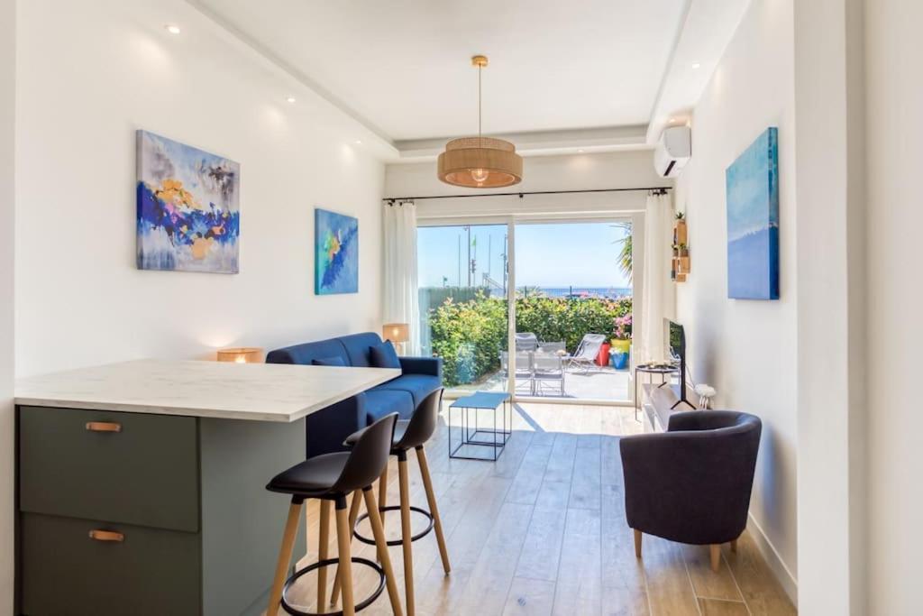 #43 Design Studio Terrace Ac Wifi Sea View 1Min Beach นีซ ภายนอก รูปภาพ